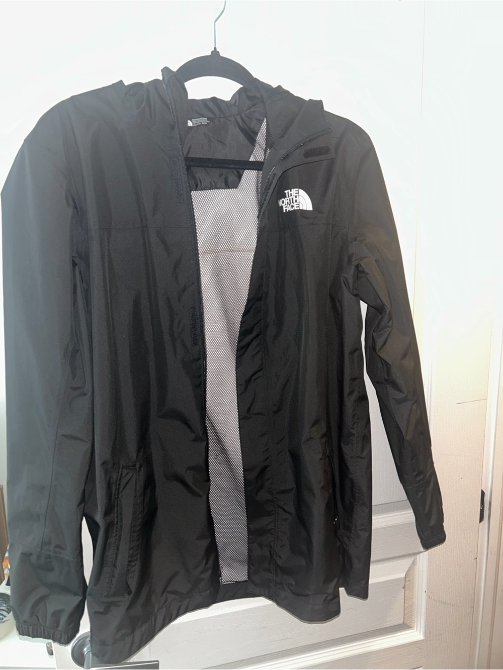 The North Face Black Men’s Hooded Rain Jacket